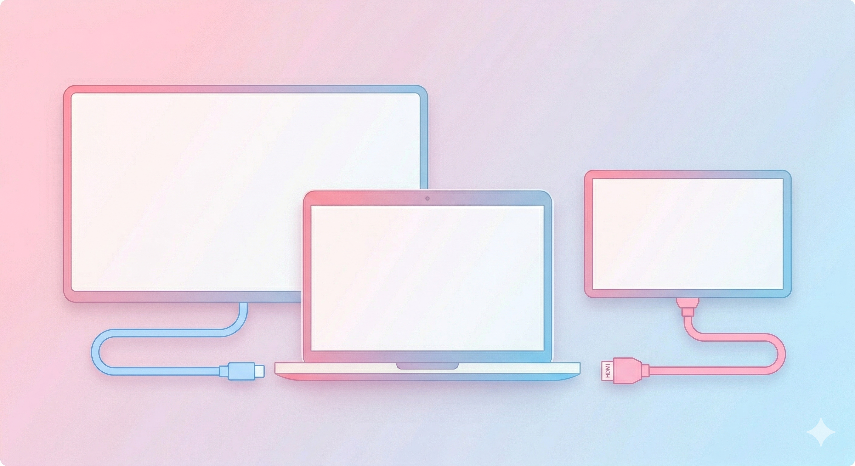 Macとモニターを接続