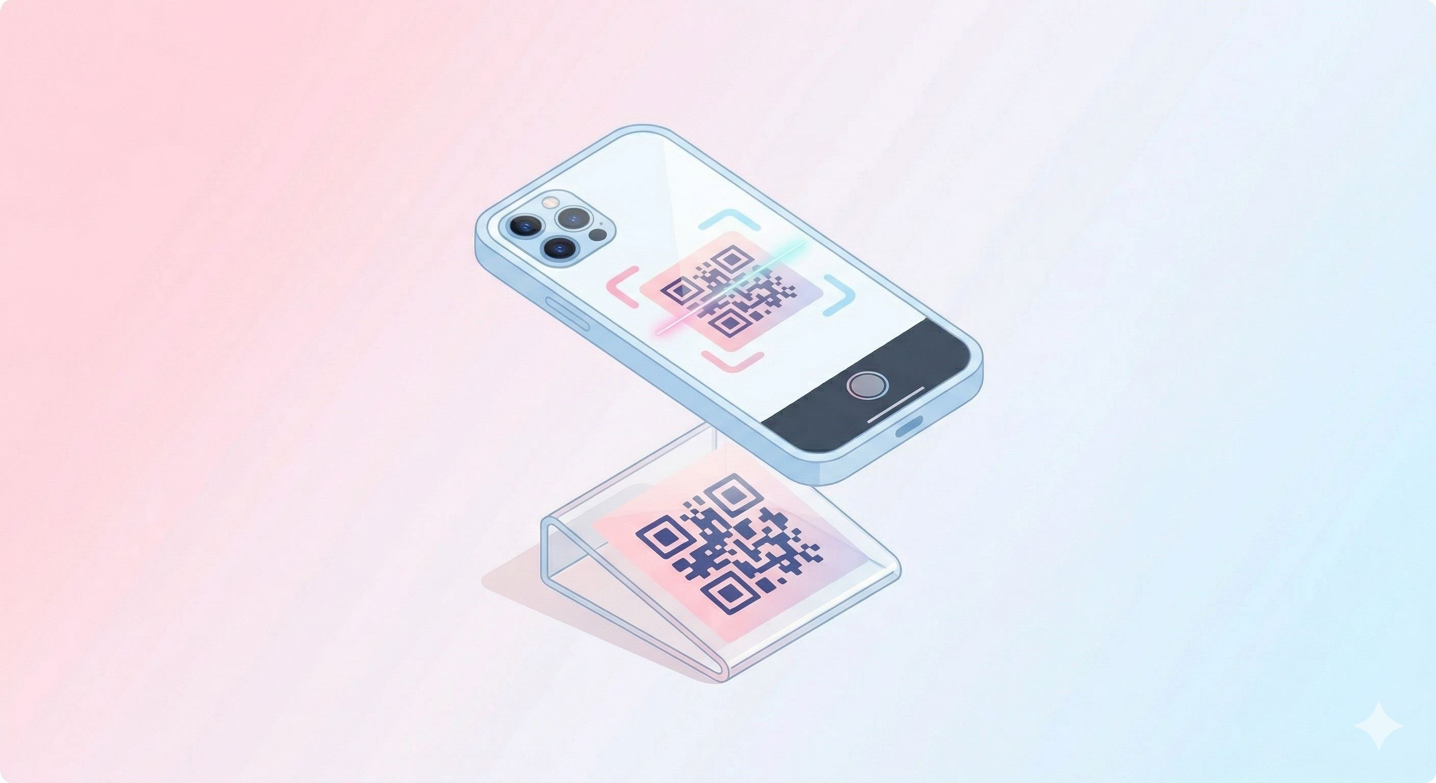 QRコードをスマホで読み取る